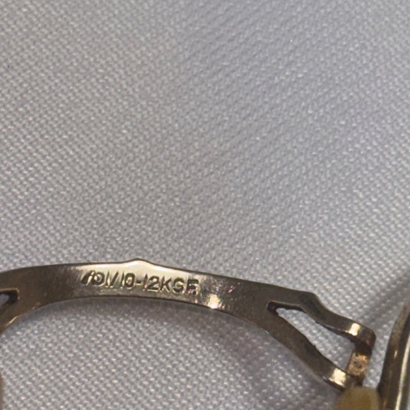 Vintage Numont Ful-Vue 12K GF Hexagon Shaped Eyeglasses Spectacles - Picture 2 of 16